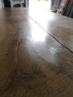 Pamono Antique French Chestnut Kitchen Table, 1780 Clearance