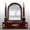 Pamono Antique French Empire Dressing Mirror in Mahogany with Gilt Bronze Applications Online