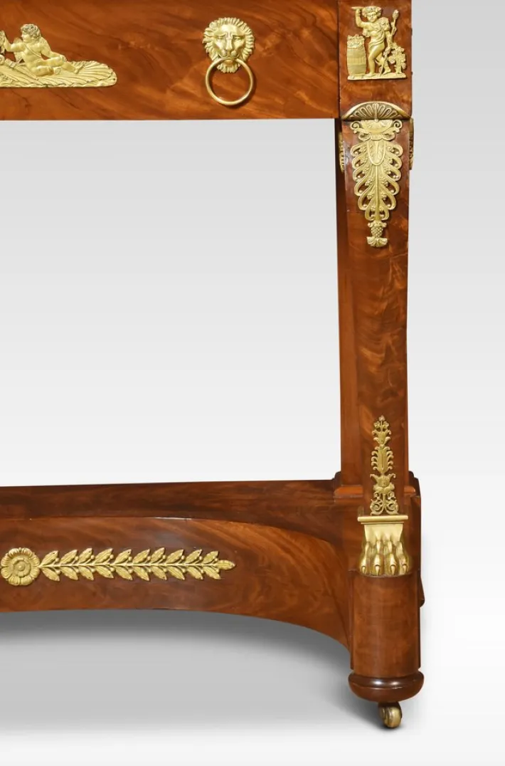 Pamono Antique French Empire Dressing Table in Mahogany Online