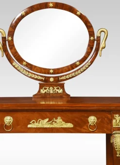 Pamono Antique French Empire Dressing Table in Mahogany Online