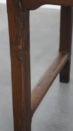 Pamono Antique French Farm Chestnut Dining Table with Drawers, Early 19th Century Best
