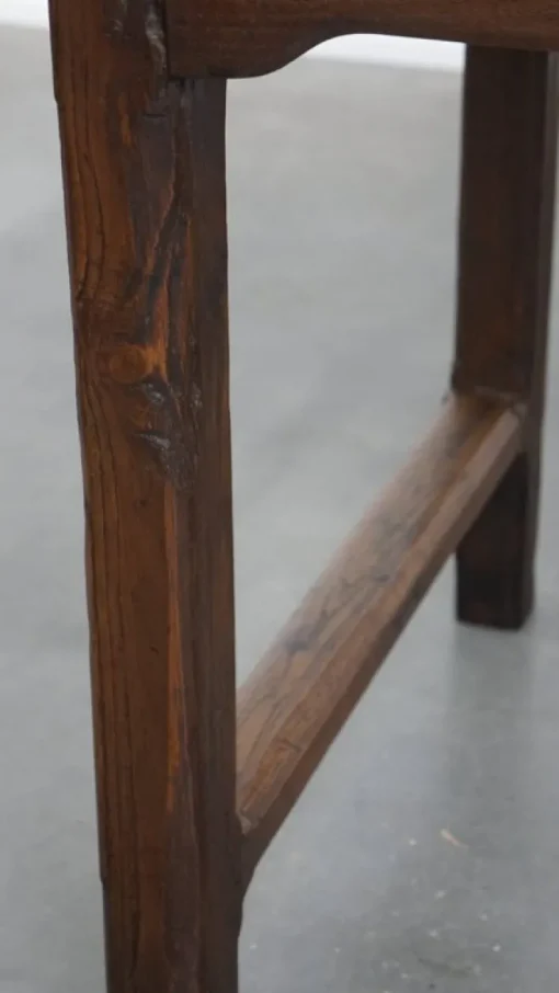 Pamono Antique French Farm Chestnut Dining Table with Drawers, Early 19th Century Best
