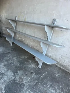 Pamono Antique French Industrial Style Wall Rack New