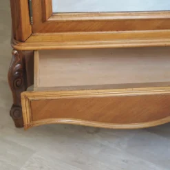 Pamono Antique French Louis XV Style Mirror Cabinet, 1890s