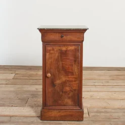 Pamono Antique French Marble Top Bedside Cabinet New