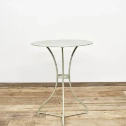 Pamono Antique French Metal Gueridon Garden Bistro Table, 1920s Sale