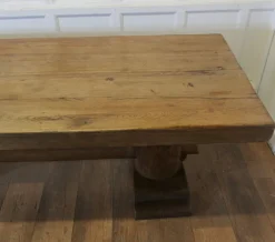 Pamono Antique French Oak Refectory Table, 1890s Discount