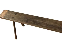 Pamono Antique French Rustic Farmhouse Bench Discount