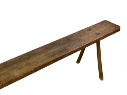 Pamono Antique French Rustic Farmhouse Bench Discount