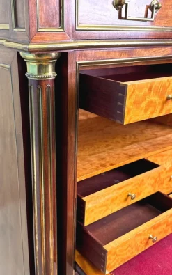 Pamono Antique French Secretaire in Mahogany, 1870