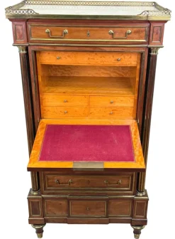 Pamono Antique French Secretaire in Mahogany, 1870
