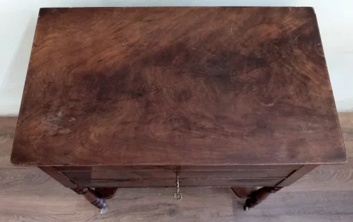 Pamono Antique French Side Table on Casters Clearance