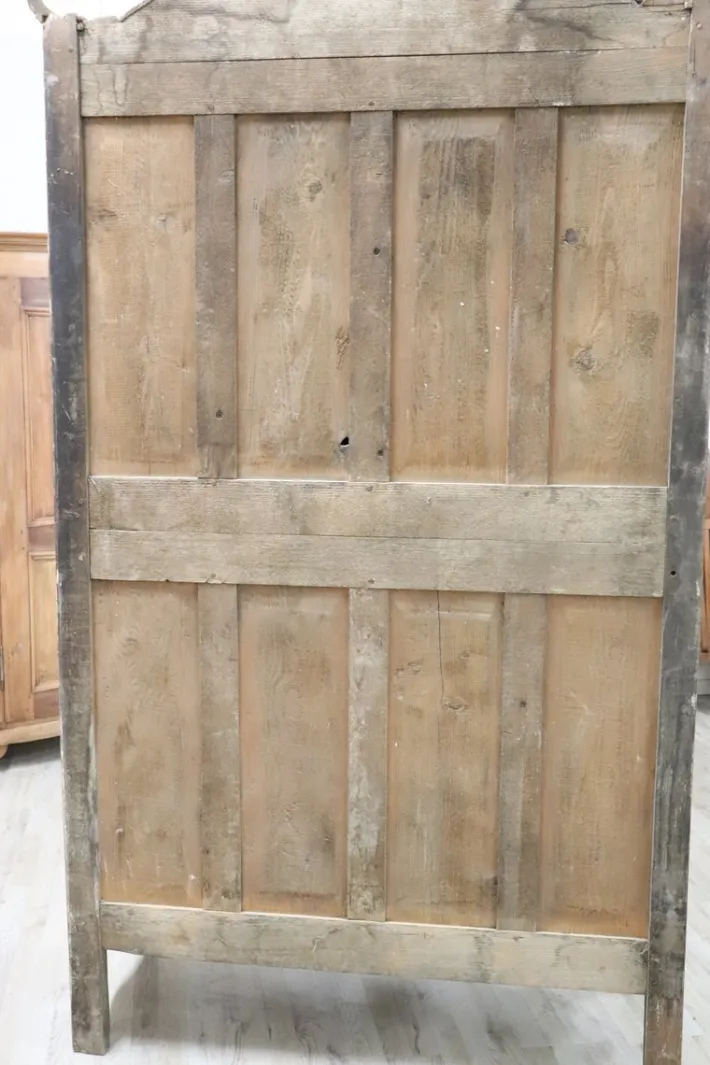 Pamono Antique French Wardrobe in Solid Walnut, 1770s