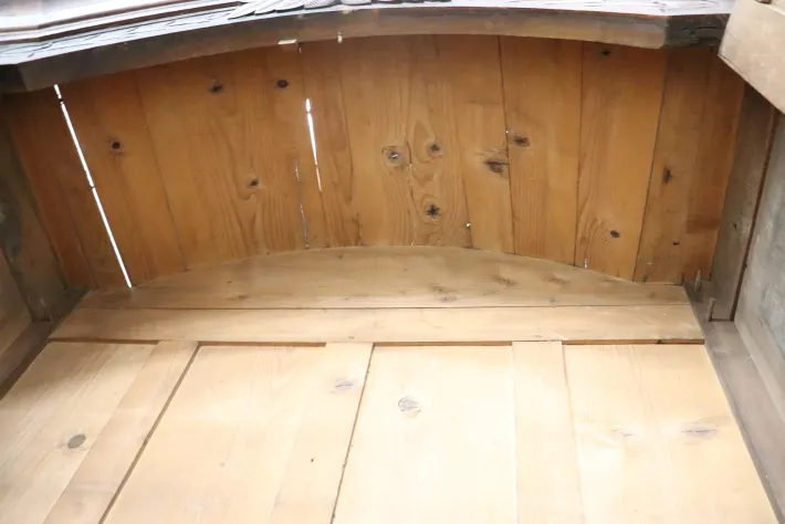 Pamono Antique French Wardrobe in Solid Walnut, 1770s