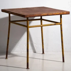 Pamono Antique Garden Table, 1920s