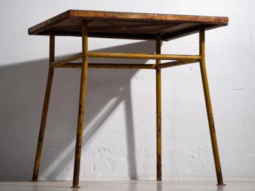Pamono Antique Garden Table, 1920s