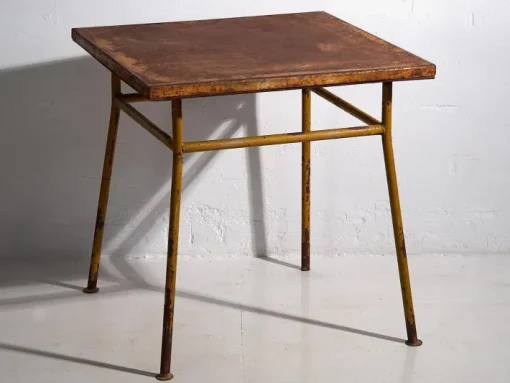 Pamono Antique Garden Table, 1920s