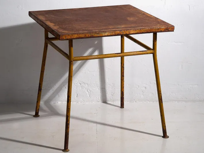 Pamono Antique Garden Table, 1920s