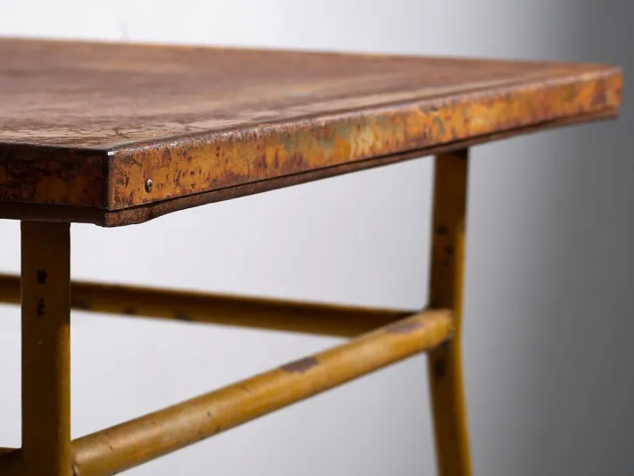 Pamono Antique Garden Table, 1920s