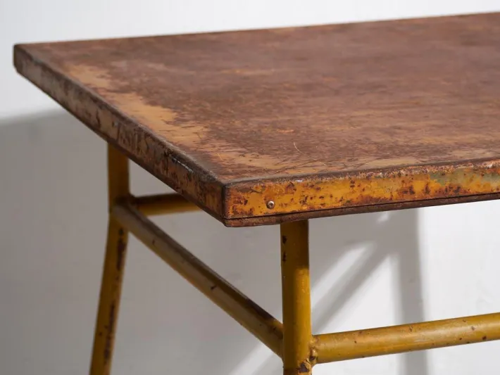 Pamono Antique Garden Table, 1920s