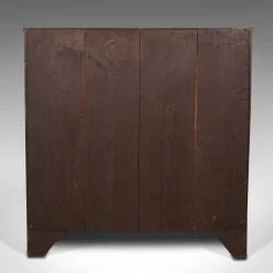 Pamono Antique Georgian English Secretaire Cabinet with Chest of Drawers & Desk New