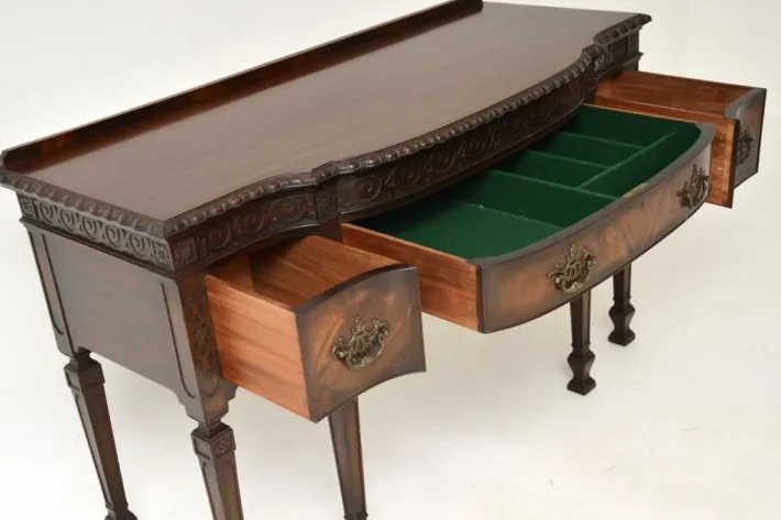 Pamono Antique Georgian Style Console Table, 1890s