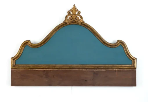 Pamono Antique Gilded Headboard with Louis XIV Style Central Decoration, 1950s Discount