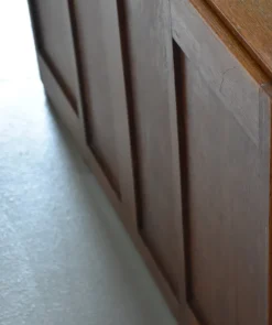 Pamono Antique Haagse School Oak Work Desk, 1920s