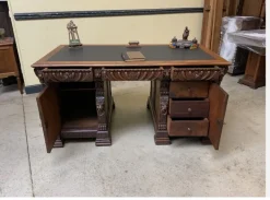 Pamono Antique Impressive Wilhelminian Style Desk Clearance