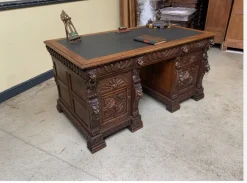Pamono Antique Impressive Wilhelminian Style Desk Clearance