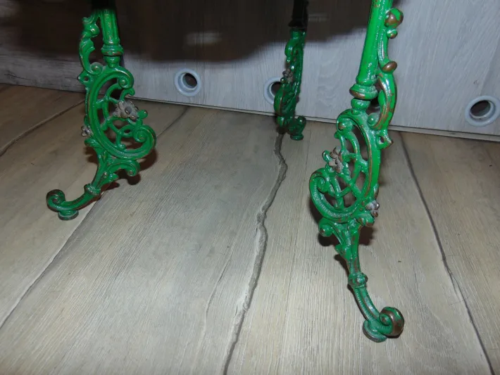 Pamono Antique Industrial German Brass Garden Table Discount