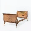 Pamono Antique Industrial Single Bed in Wrought Iron, 1890s Sale