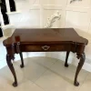 Pamono Antique Irish George II Chippendale Mahogany Card Table, 1750 Online