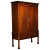 Pamono Antique Irish Georgian Style Hardwood Wardrobe from Millar & Beatty
