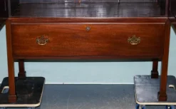 Pamono Antique Irish Georgian Style Hardwood Wardrobe from Millar & Beatty