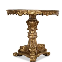 Pamono Antique Italian Giltwood Centre Table, 1840