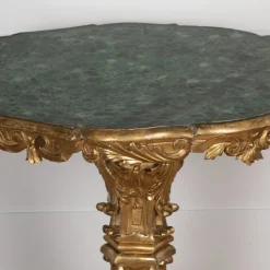 Pamono Antique Italian Giltwood Centre Table, 1840