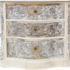 Pamono Antique Italian Painted Carved Serpentine Chest of Drawers, 1920s Discount
