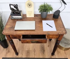Pamono Antique Italian Walnut Desk, 1890s Outlet