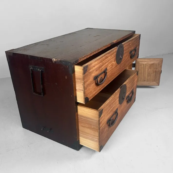 Pamono Antique Japanese Meiji Tansu Chest of Drawers, 1900s Best