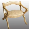 Pamono Antique Louis Philippe Armchair in Gilt and Carved Wood, France, 19th Century Online