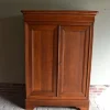 Pamono Antique Louis Philippe Oak Maiden Wardrobe Clearance