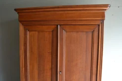 Pamono Antique Louis Philippe Oak Maiden Wardrobe Clearance