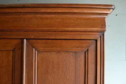 Pamono Antique Louis Philippe Oak Maiden Wardrobe Clearance