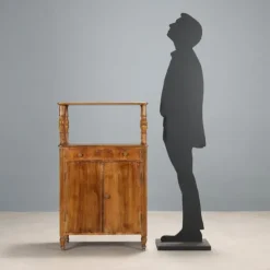 Pamono Antique Louis Philippe Walnut and Poplar Cupboard, 19th Century Online