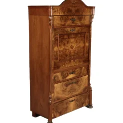 Pamono Antique Louis Phillipe Secretary in Walnut, 1860 Discount