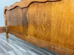 Pamono Antique Louis XV French Carved Double Bed