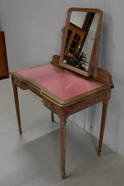 Pamono Antique Louis XVI Walnut Dressing Table, 1900s New