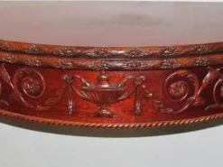 Pamono Antique Mahogany Foldable Wall Table in the style of Hepplewhite, 19th Century New