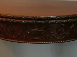 Pamono Antique Mahogany Foldable Wall Table in the style of Hepplewhite, 19th Century New